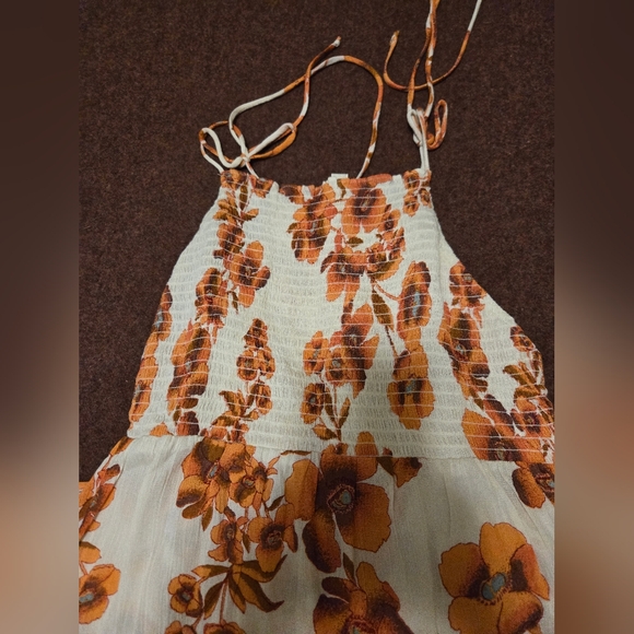 Intimately By Free People Maxi Floral Dress Size XS Tiered Flowy - Picture 2 of 9